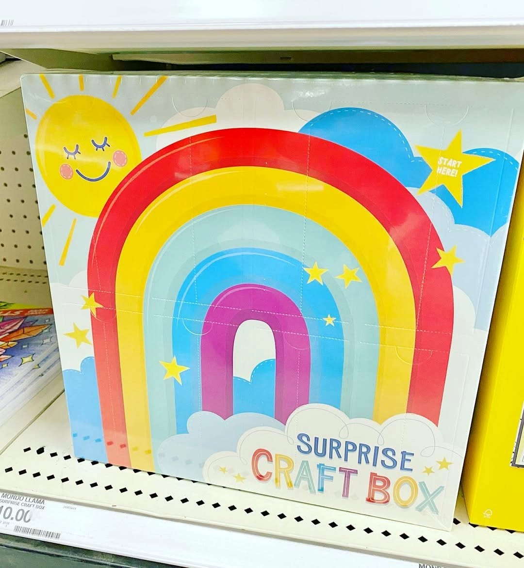colorful array of craft supplies