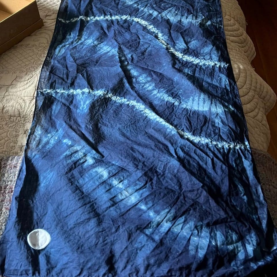 Various Shibori pattern samples