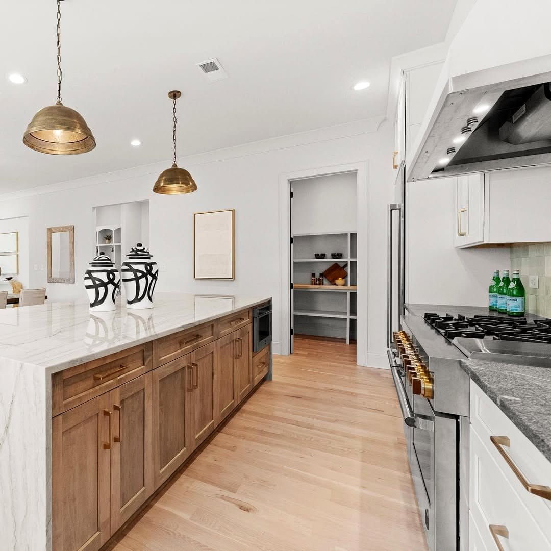 light wood flooring