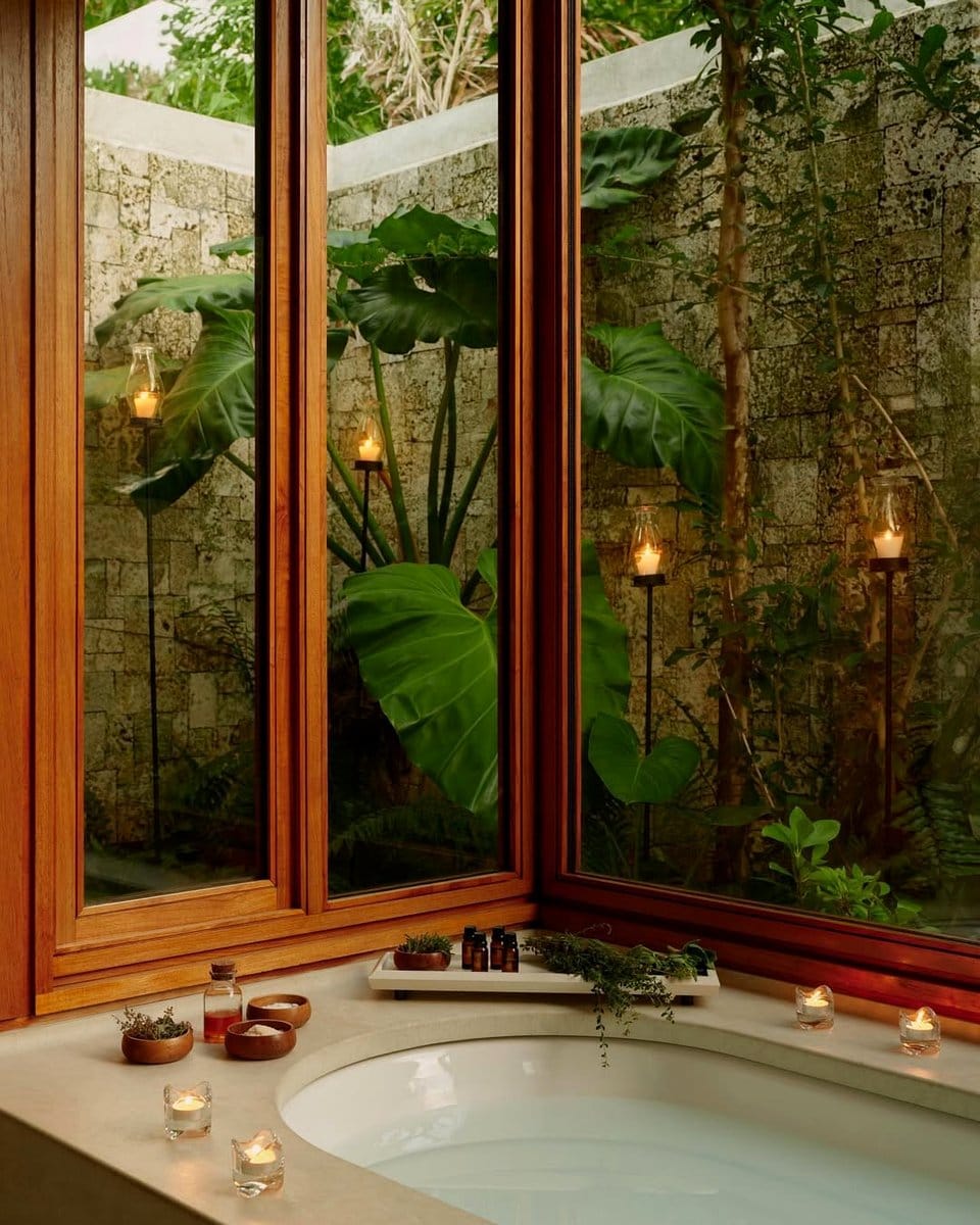 cactus and sand in bathtub