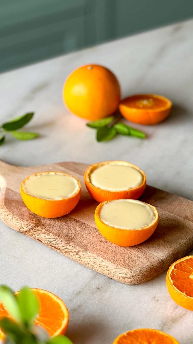 lemon and orange slices on plate