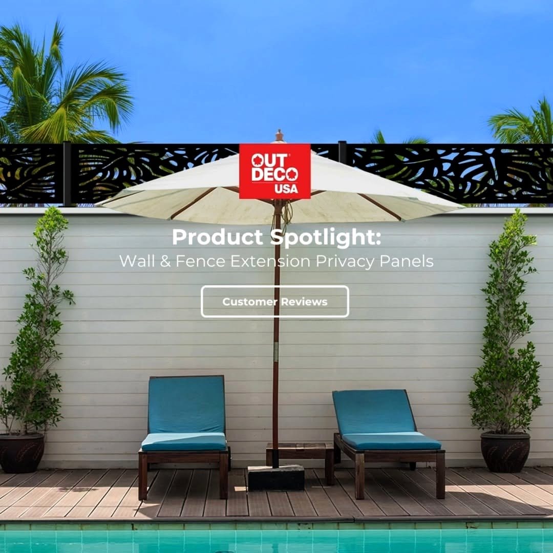 freestanding outdoor privacy screen