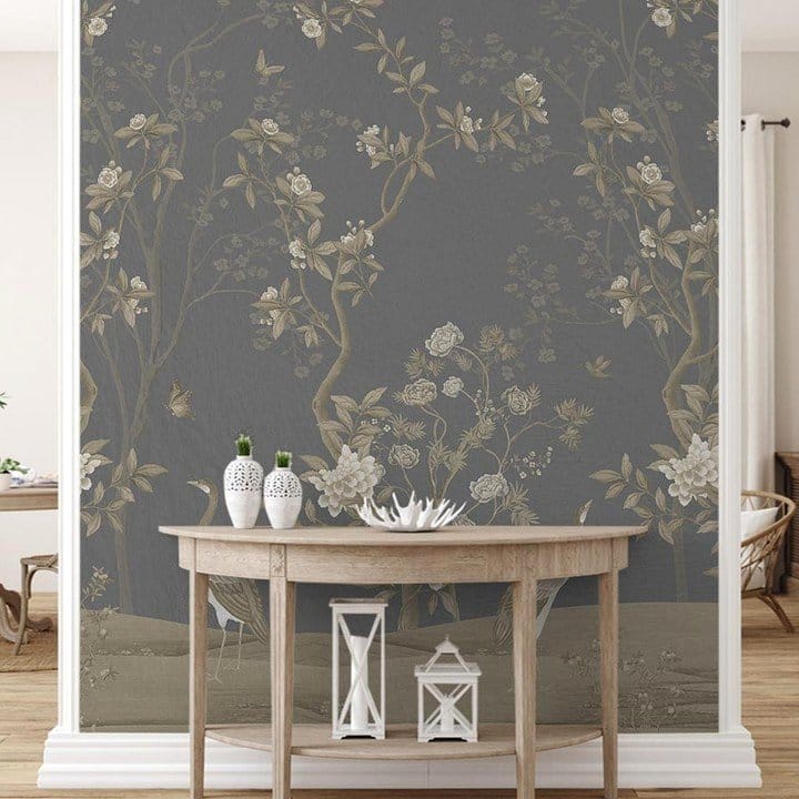 nature-inspired wallpaper design