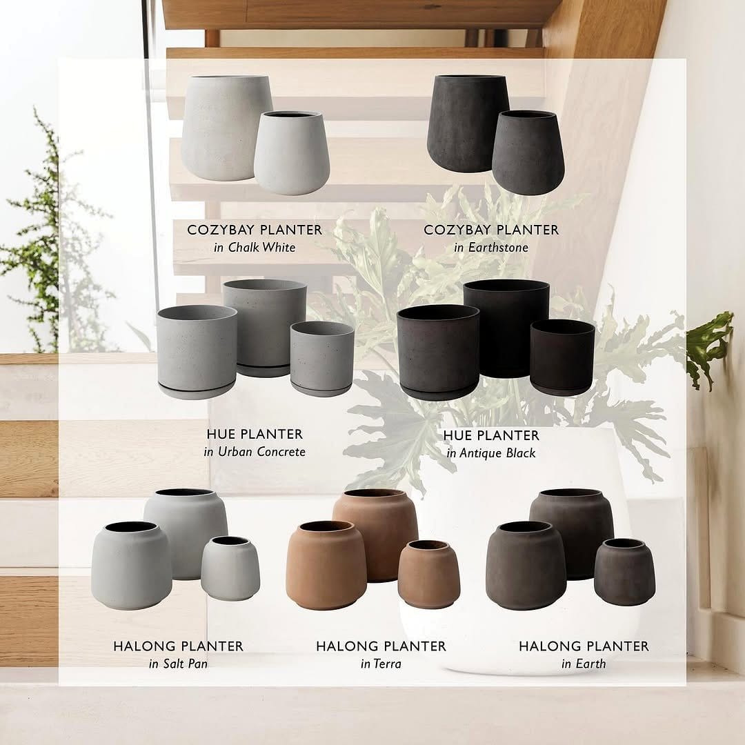 Earth-toned quilted plant pot cover with natural fabrics