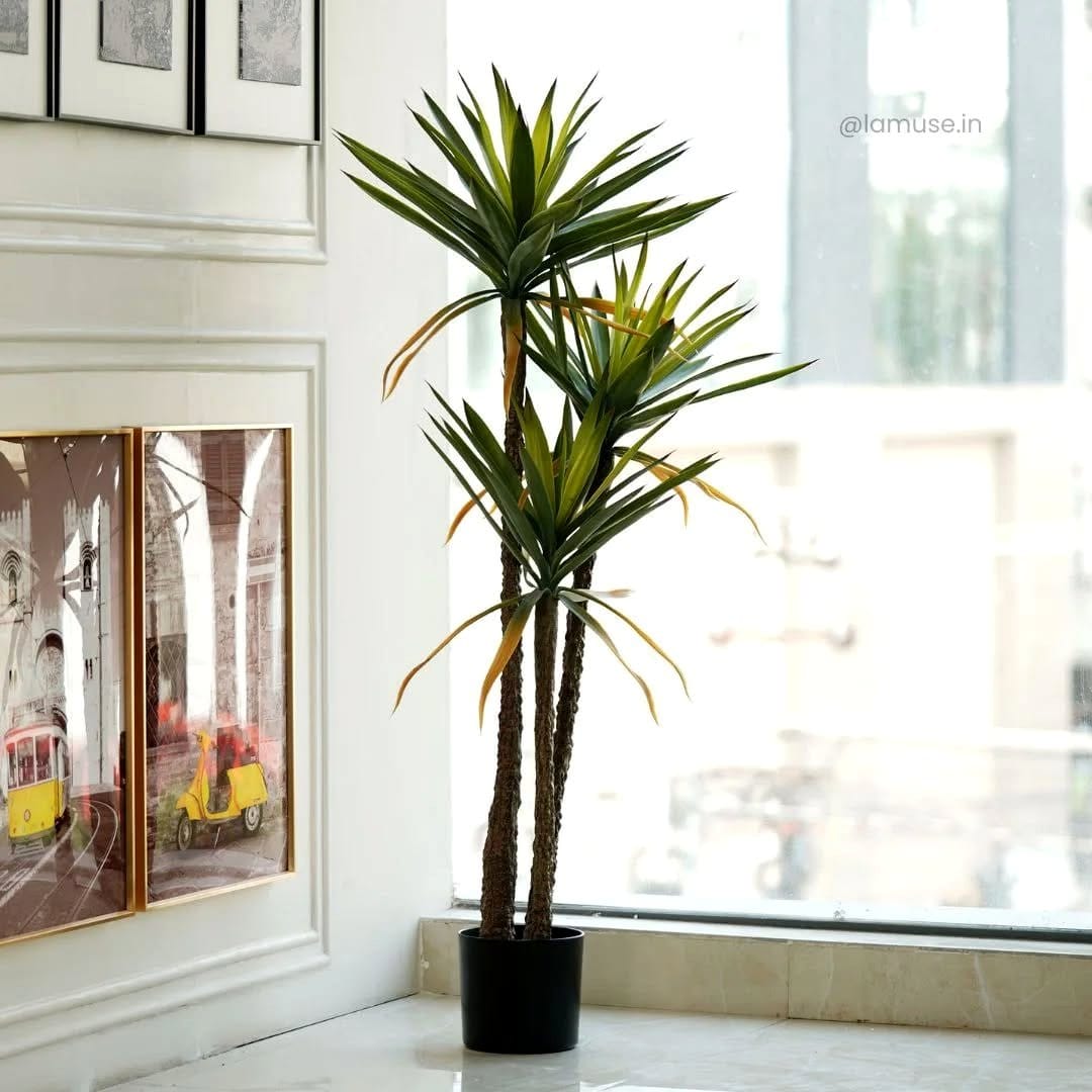 Holographic desert blooms wall art
