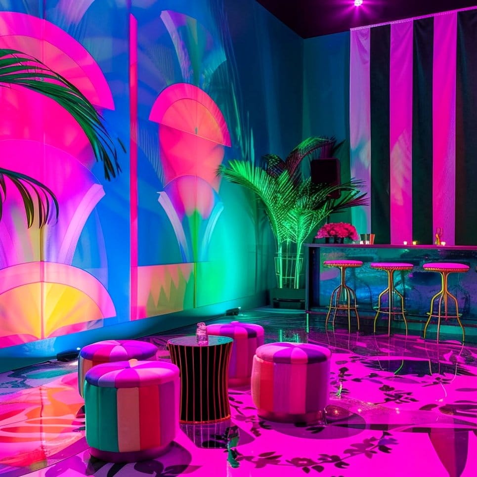 Holographic plant music video production