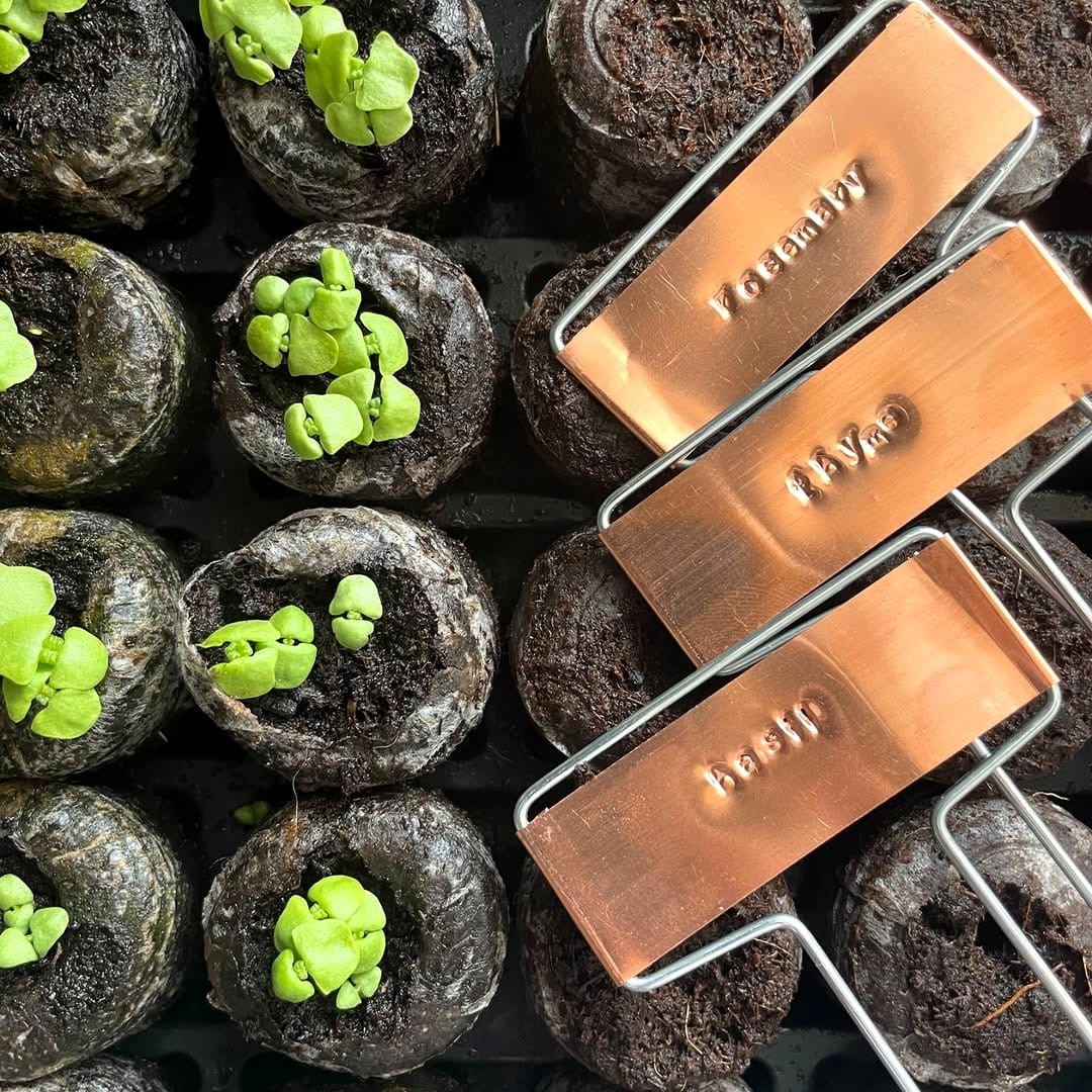 metal stamping plant tags