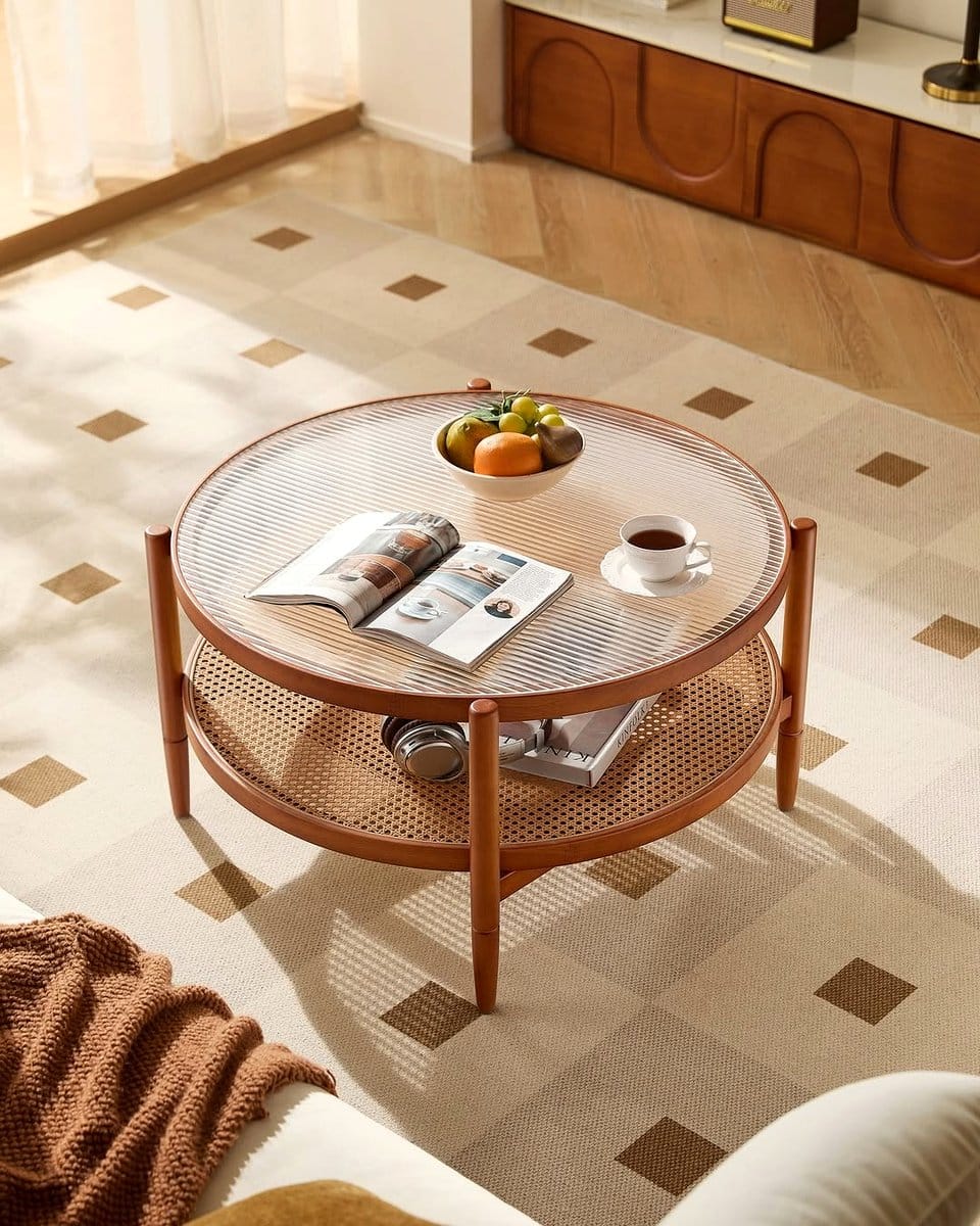convertible coffee table with hidden storage