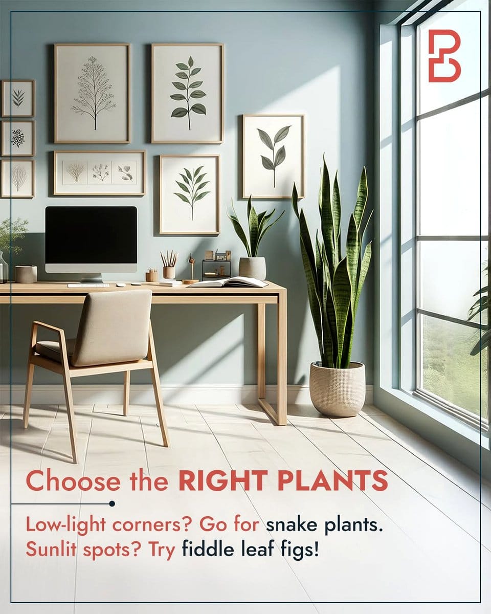 plants with varied textures