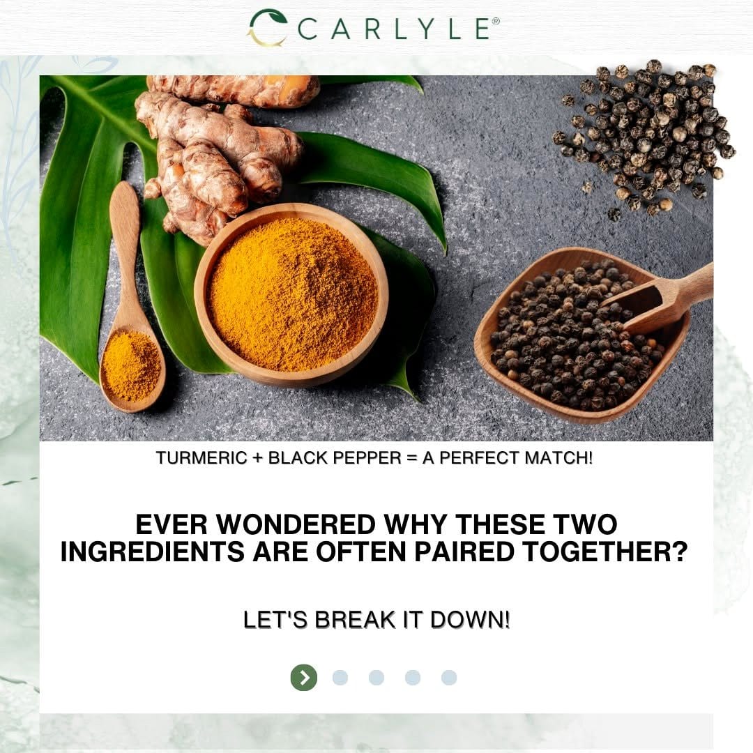 turmeric and black pepper