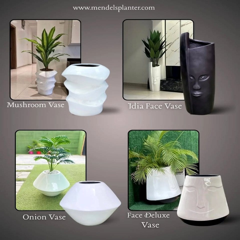 Geometric plant pot Zen corner