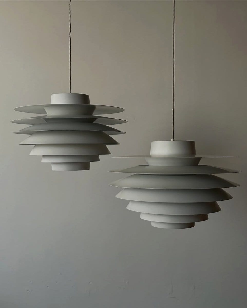 Artistic Scandinavian light fixture