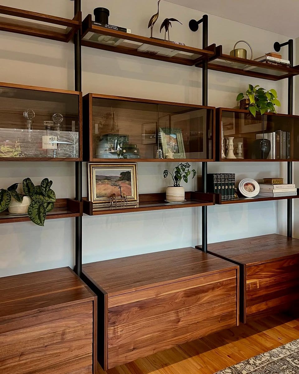 customizable modular shelving unit