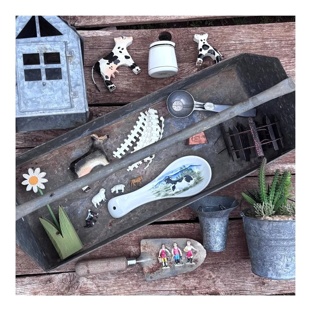 upcycled spoon plant labels