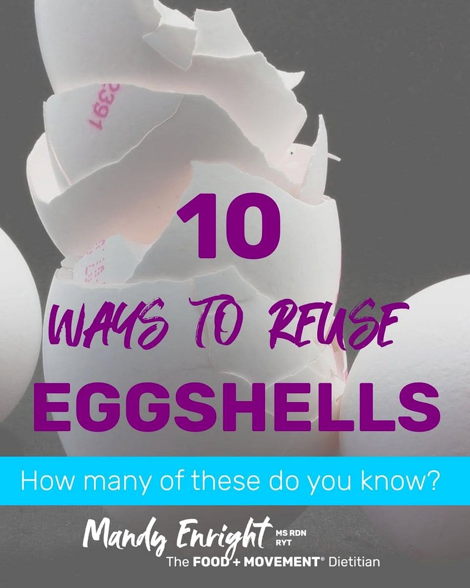 scattered eggshells around vegetable plants