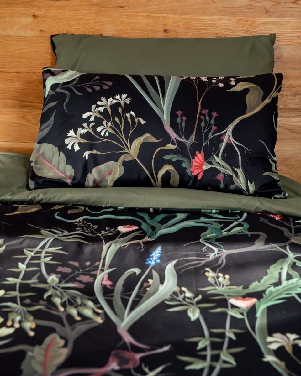 botanical print duvet cover