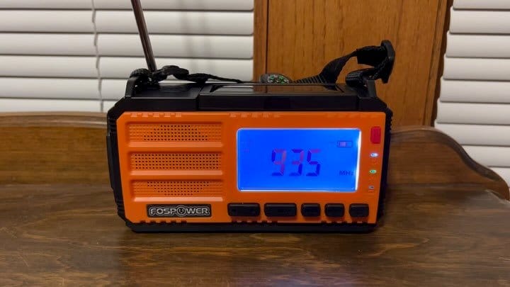 charging devices inside radio