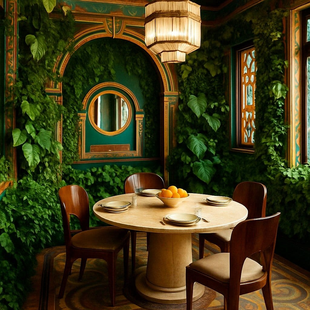 staghorn fern in reading corner