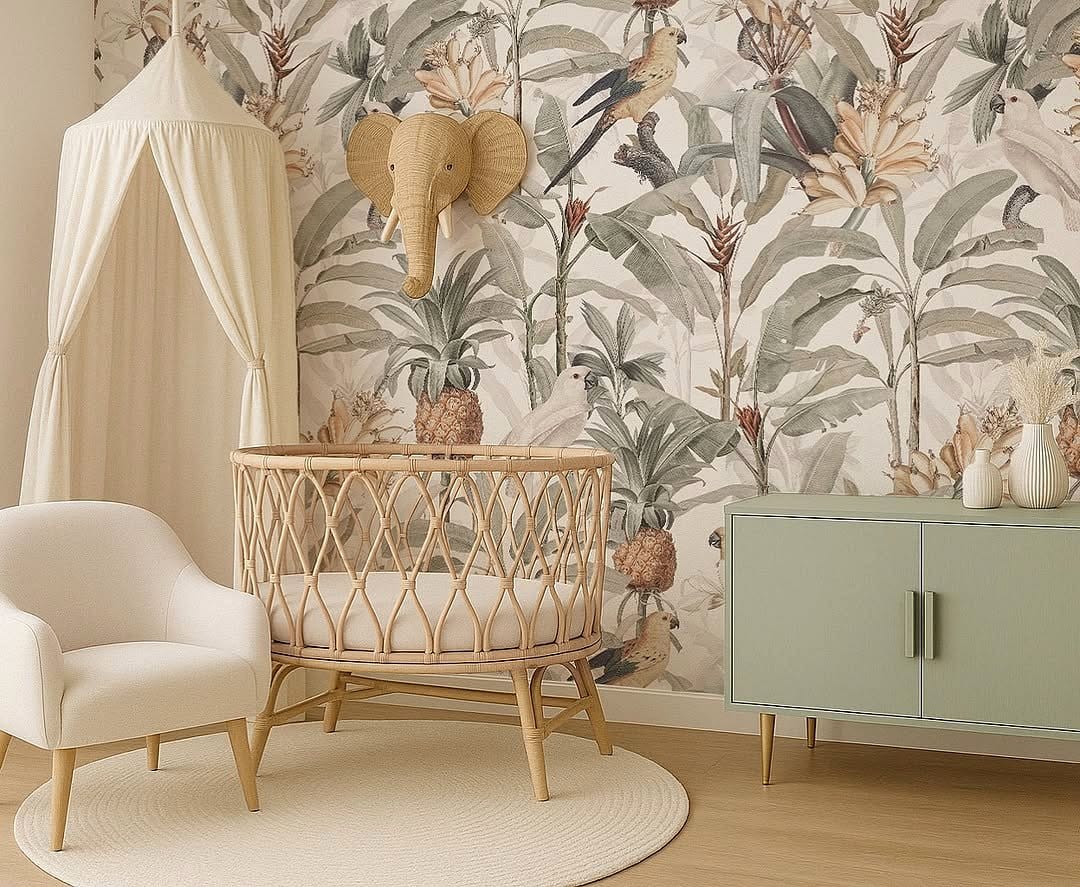 nature-themed removable wallpaper