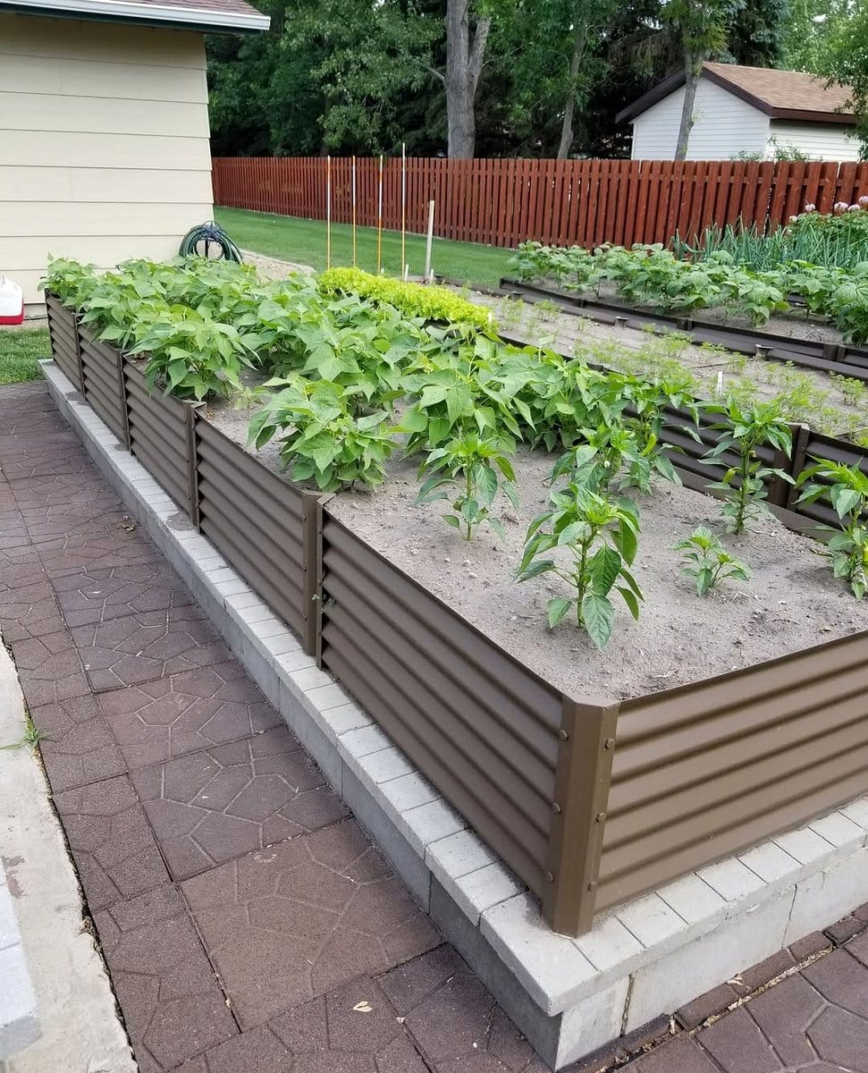 cinder block herb spiral