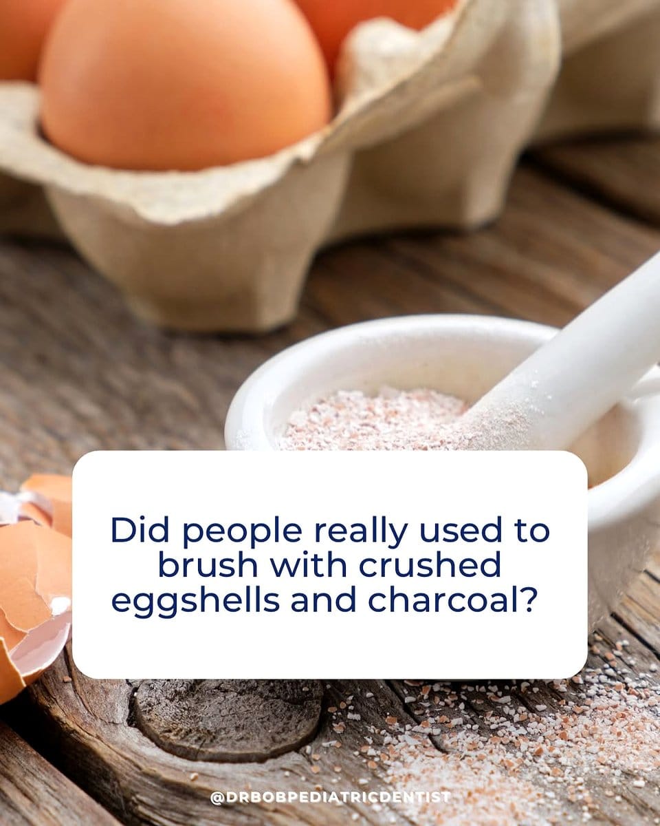 crushed eggshells in a bowl