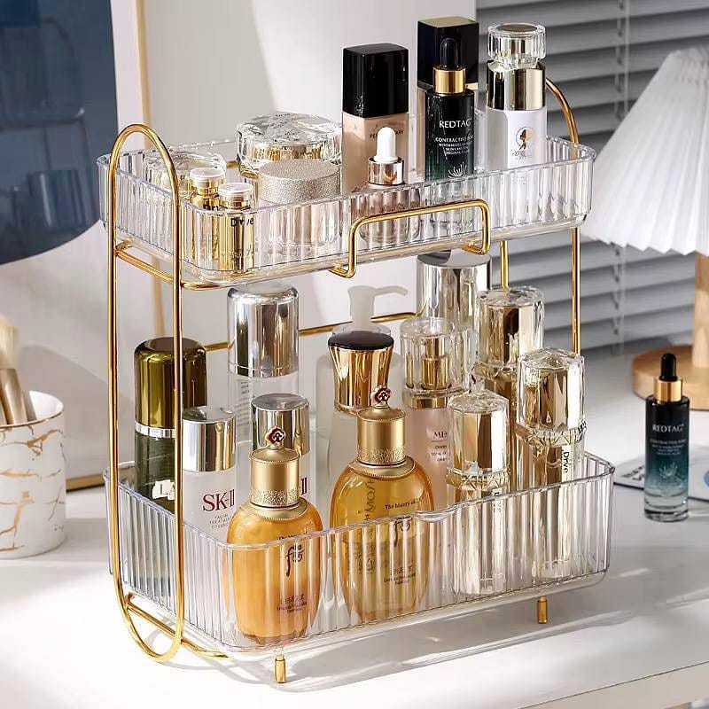 clear acrylic makeup organizer