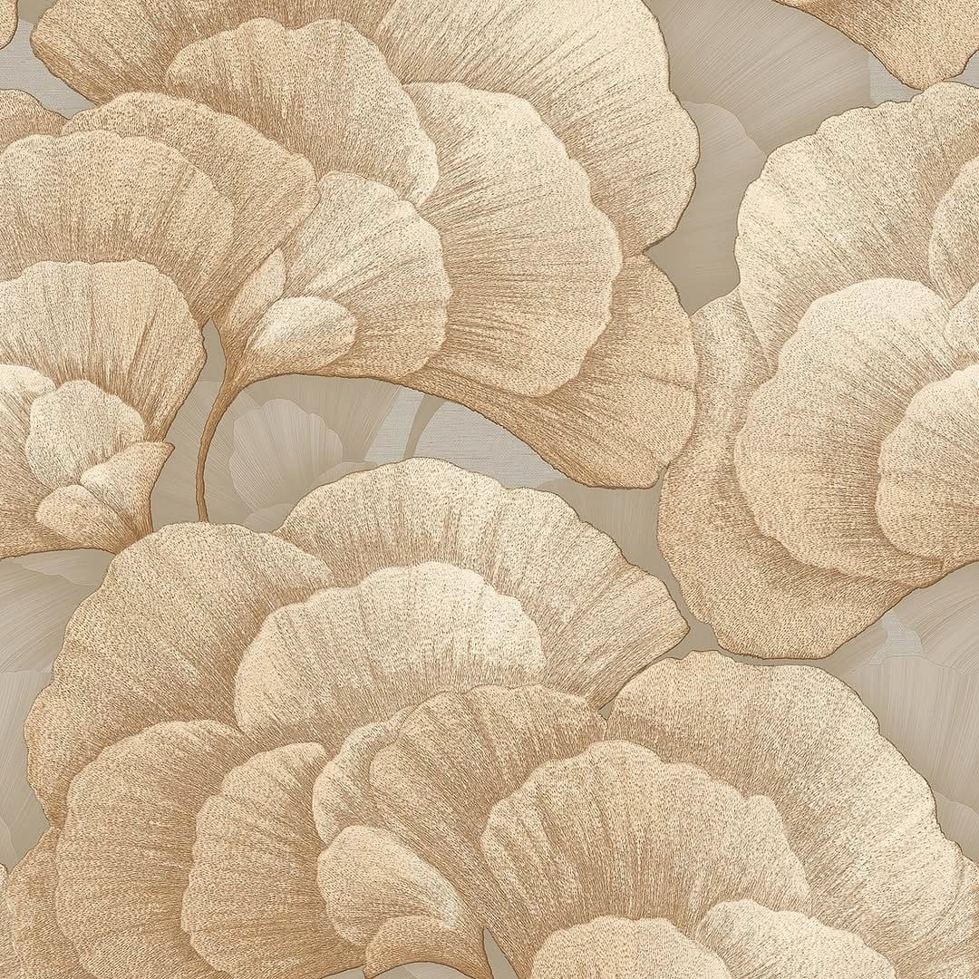 tone-on-tone textured wallpaper