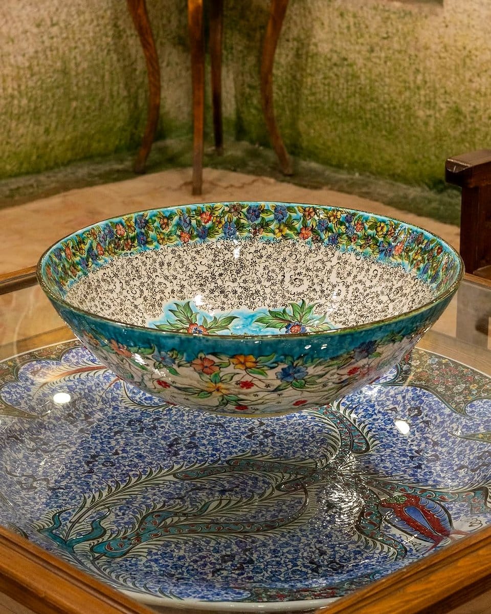 colorful handcrafted ceramic bowls