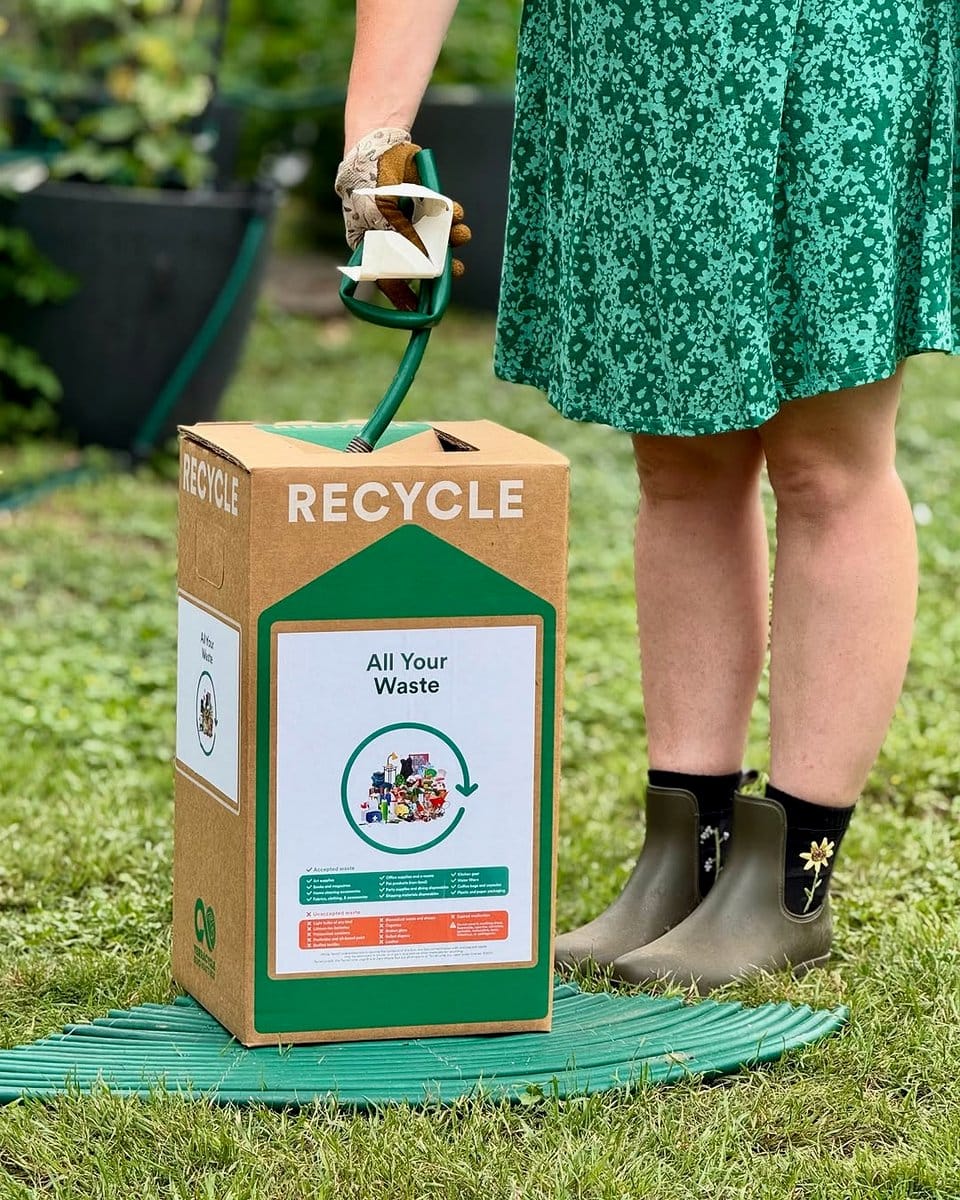 recycled tile plant labels
