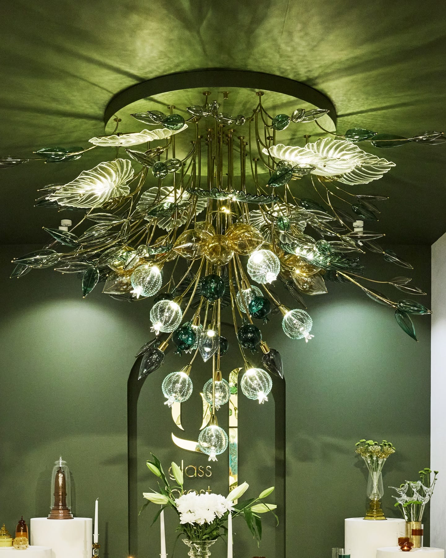 driftwood chandelier plant hanger with sea grass