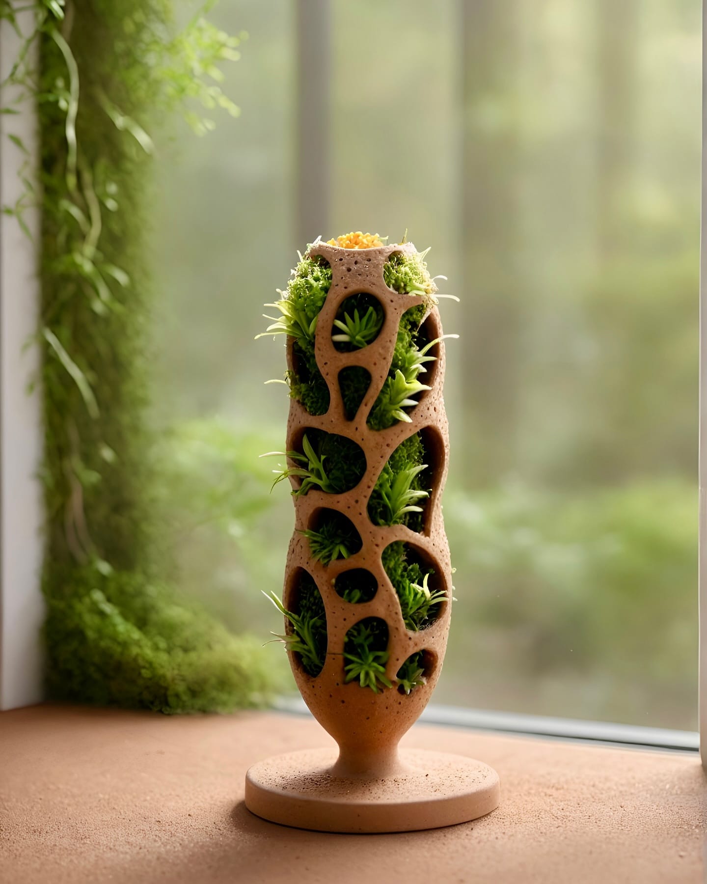 time-lapse of plant growth