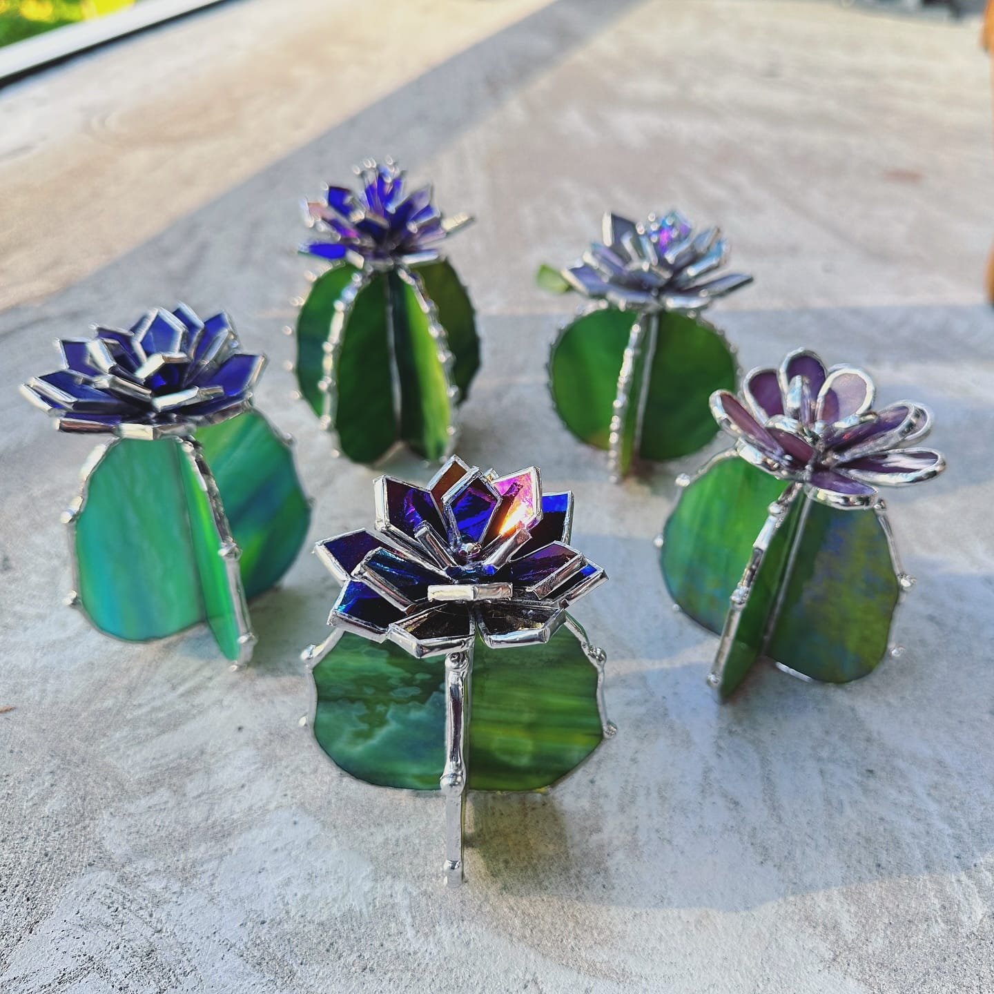 cactus brooch on jacket