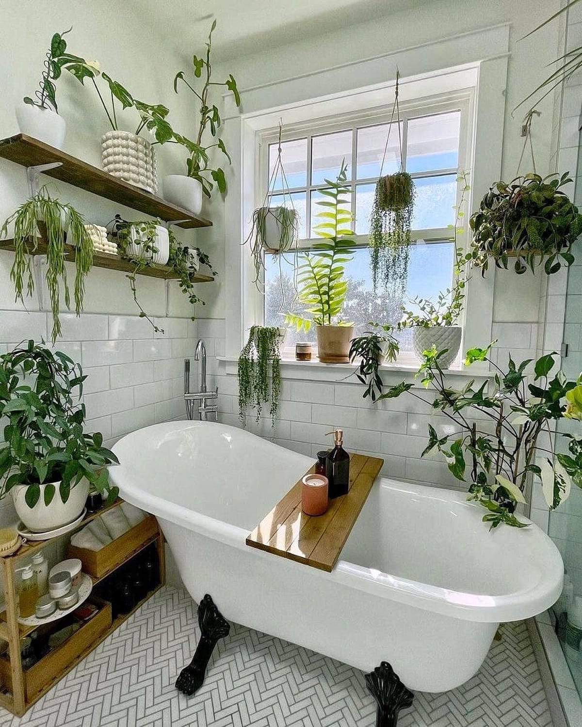 leaf vein illuminated bathroom mirror
