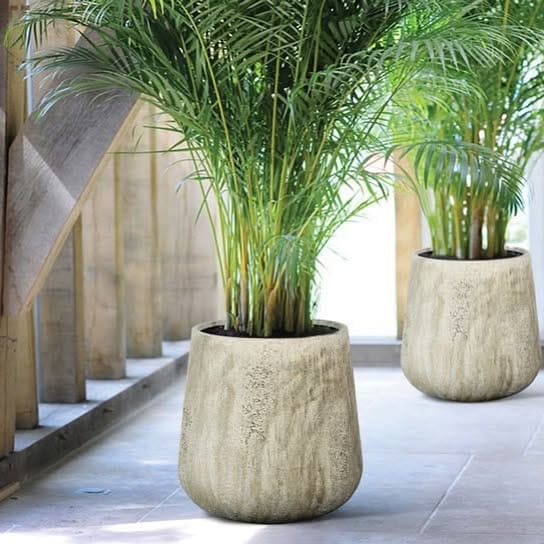 self-watering barrel planter