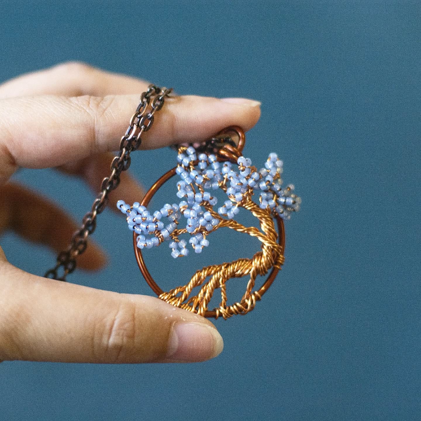miniature bonsai earrings