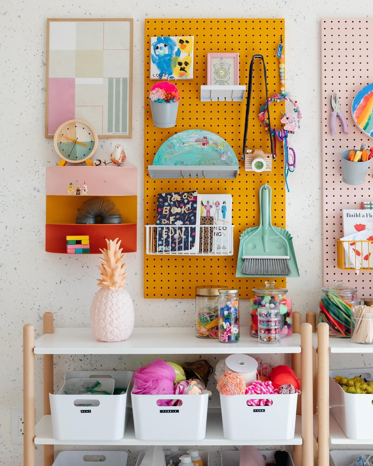 heirloom pot in children's room