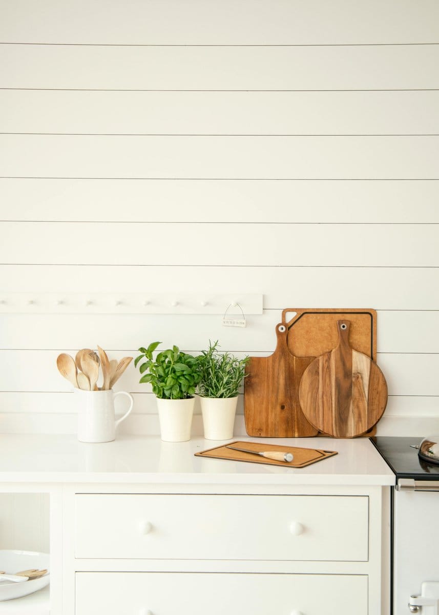 oregano sprigs in kitchen
