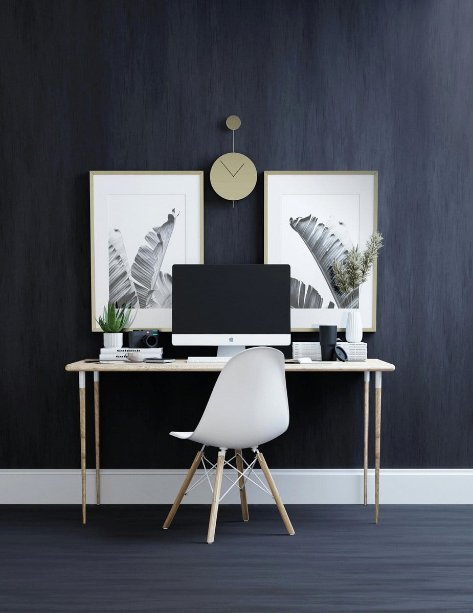 photo frames with pressed plants