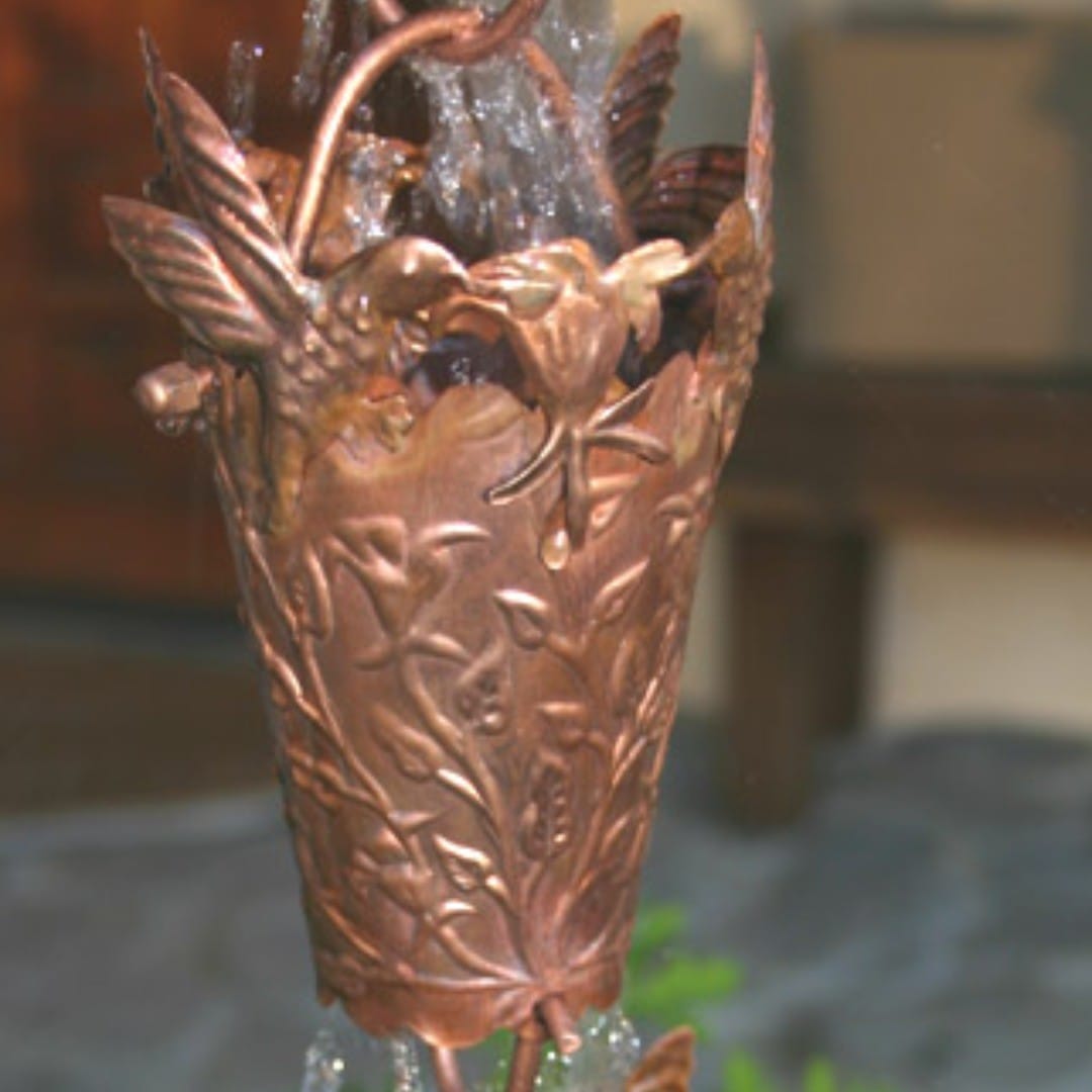 fairy garden elements on chain