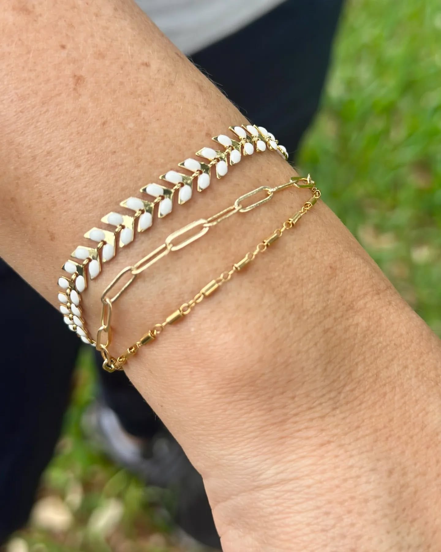 ivy arm cuff on arm