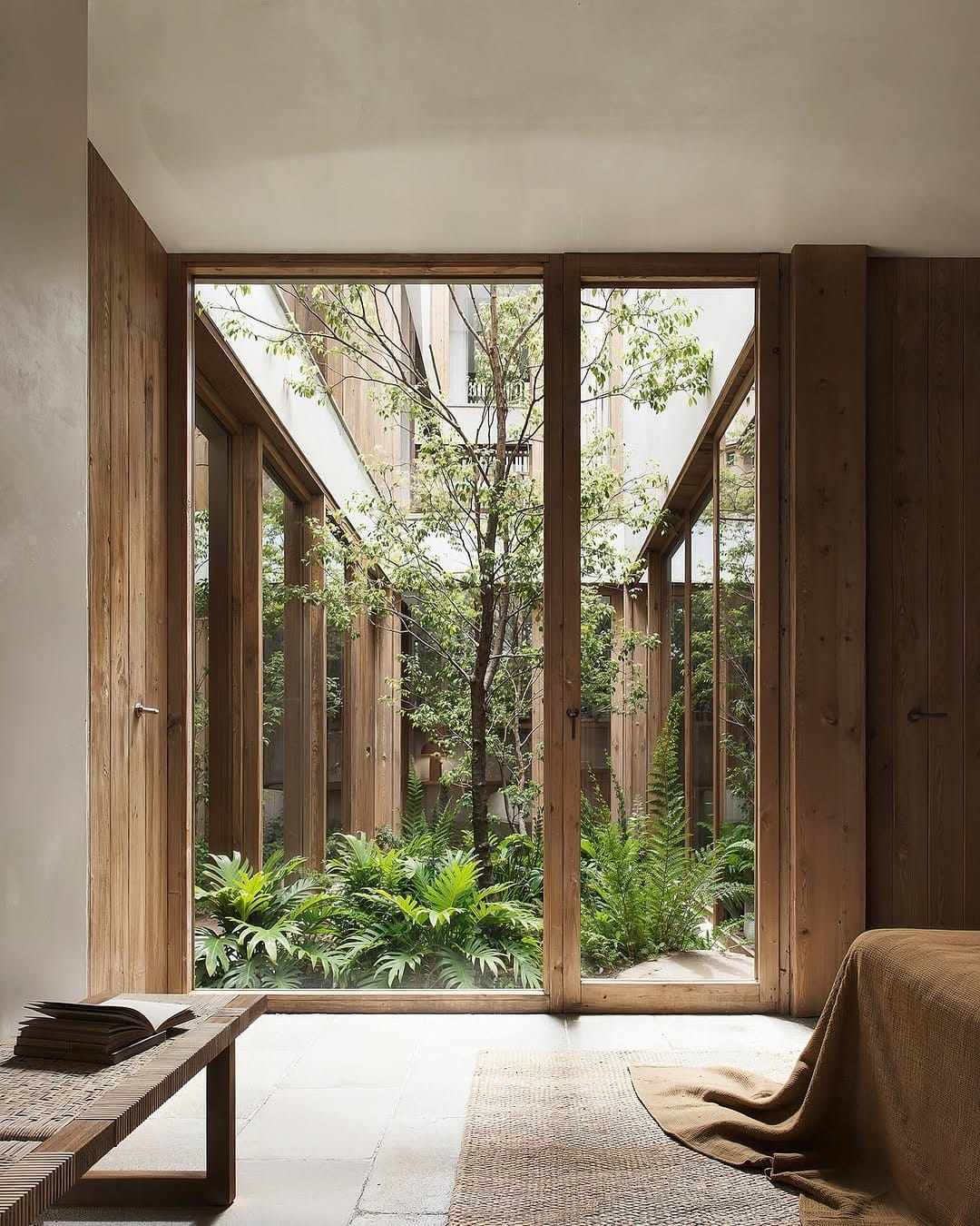 large office window with daylight