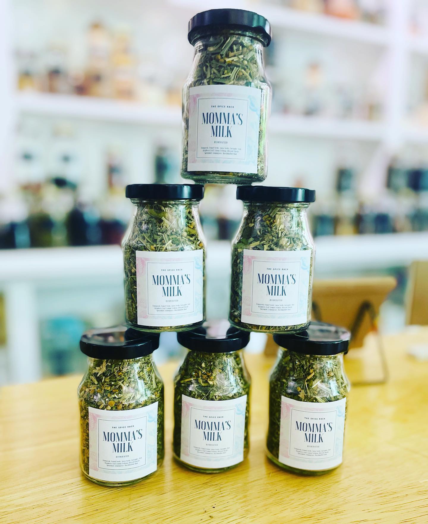 magnetic spice containers with herbs