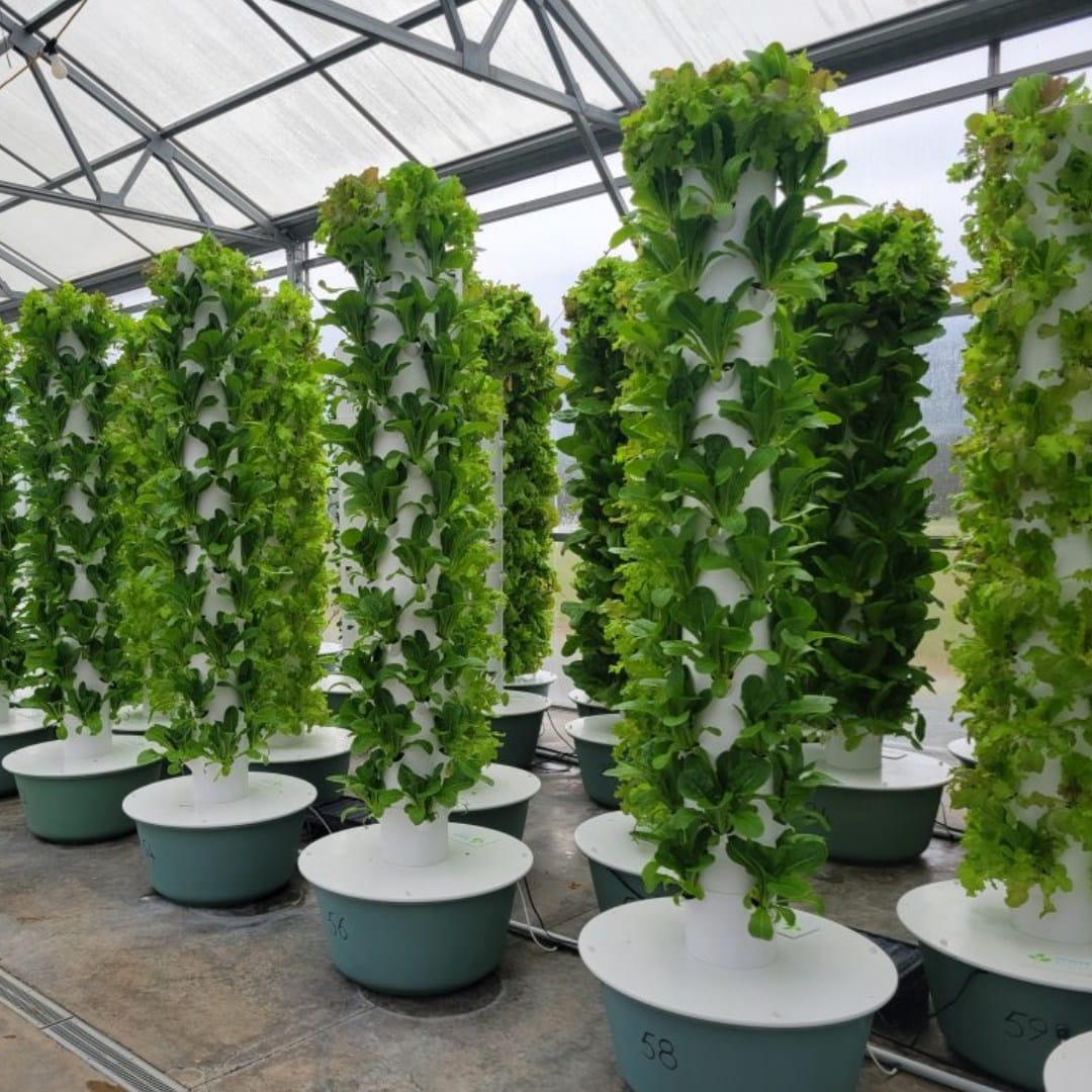 vertical stackable planter tower