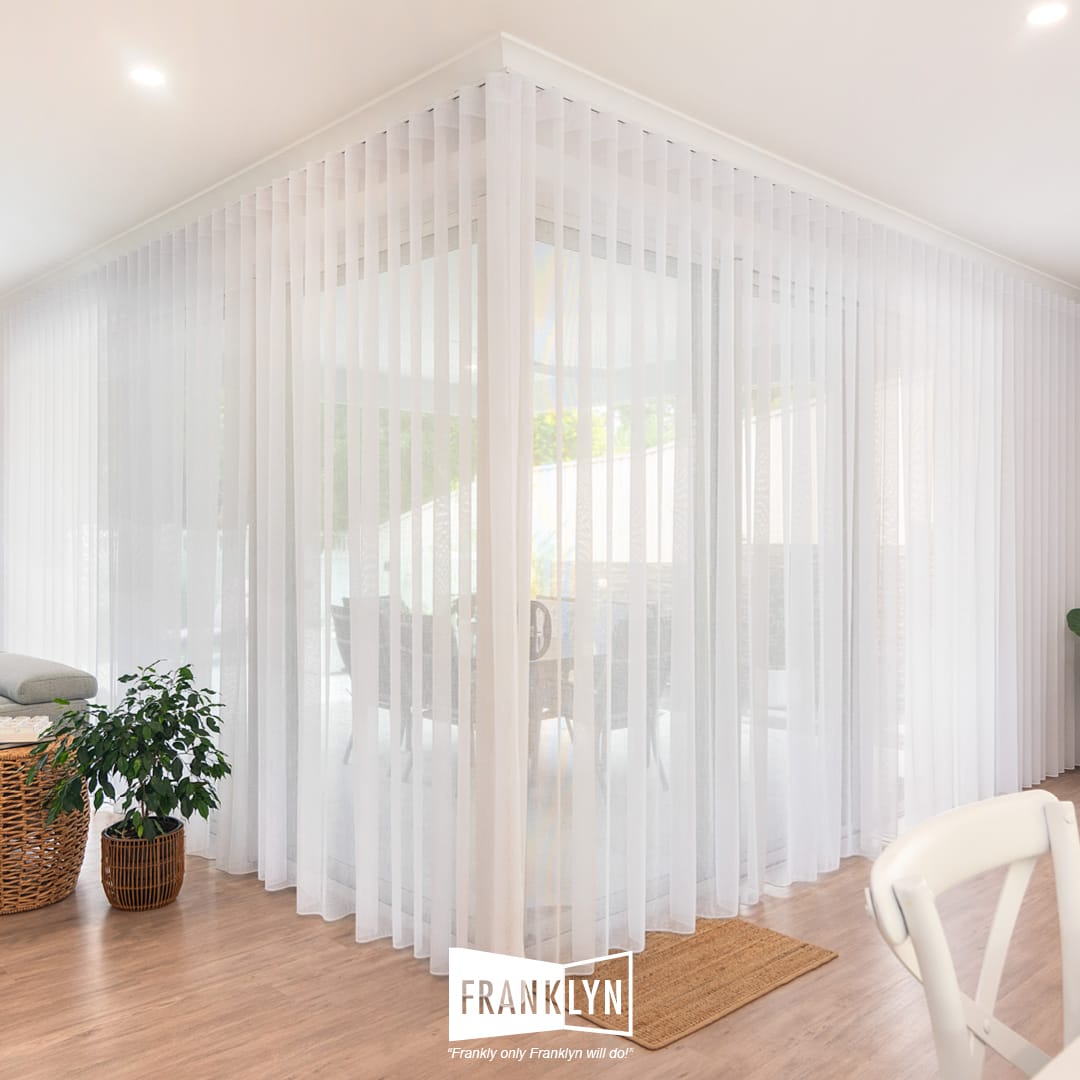 sheer curtains with sunlight