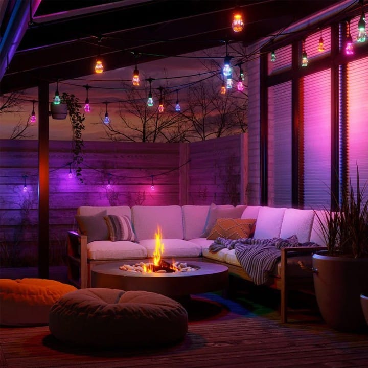 smart home system controlling lights