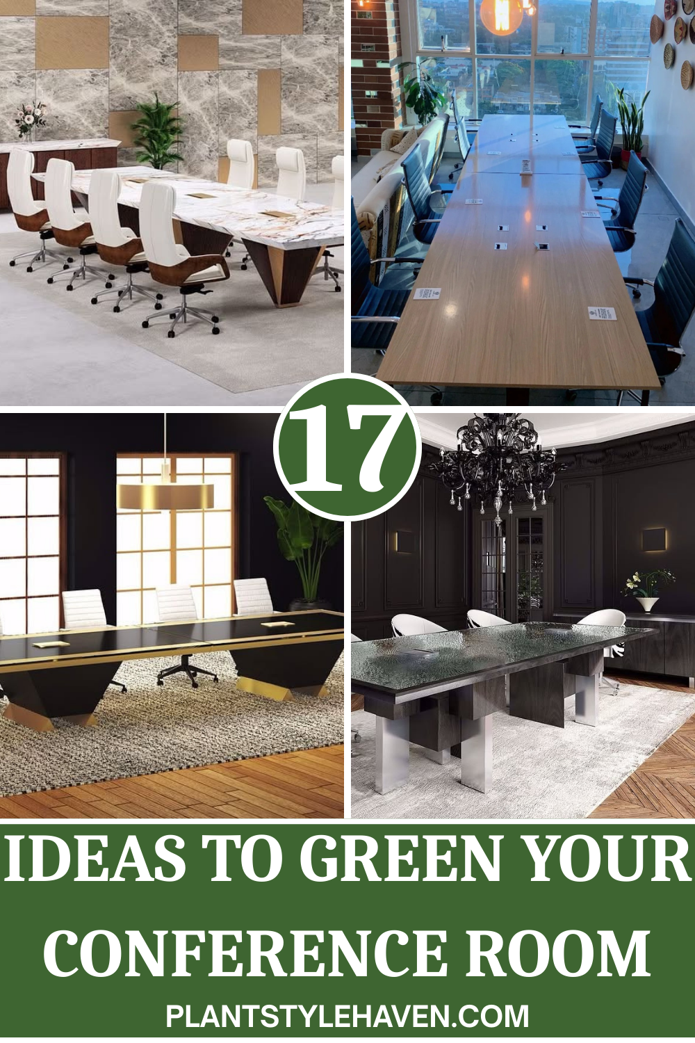 17 Creative Ideas to Green Your Conference Room