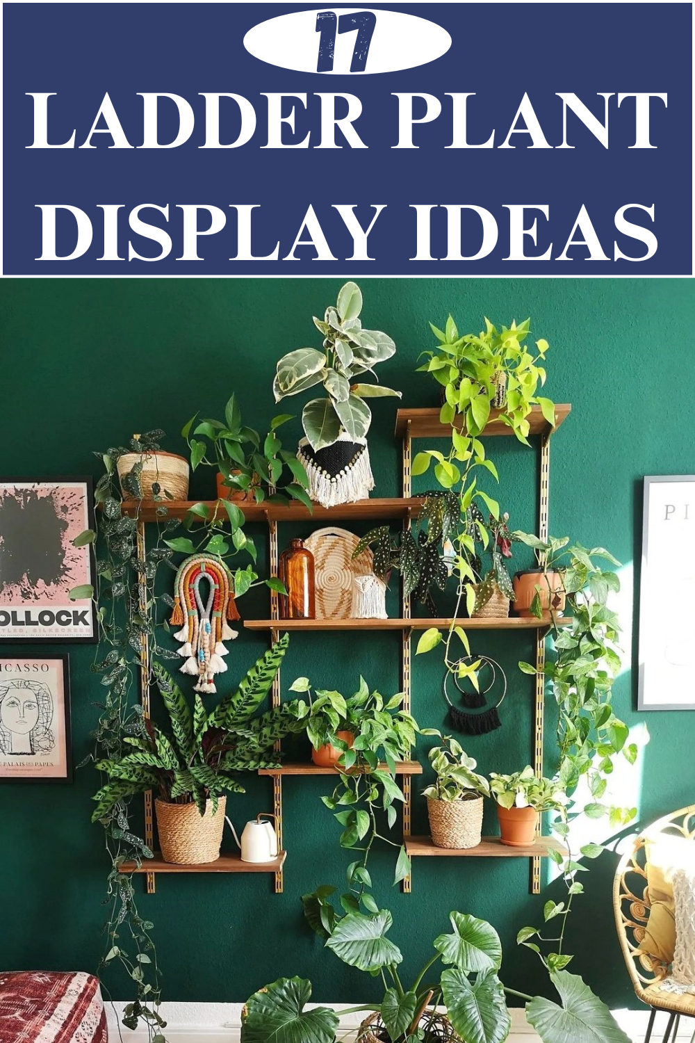 17 Creative Ladder Plant Display Ideas for Your Home