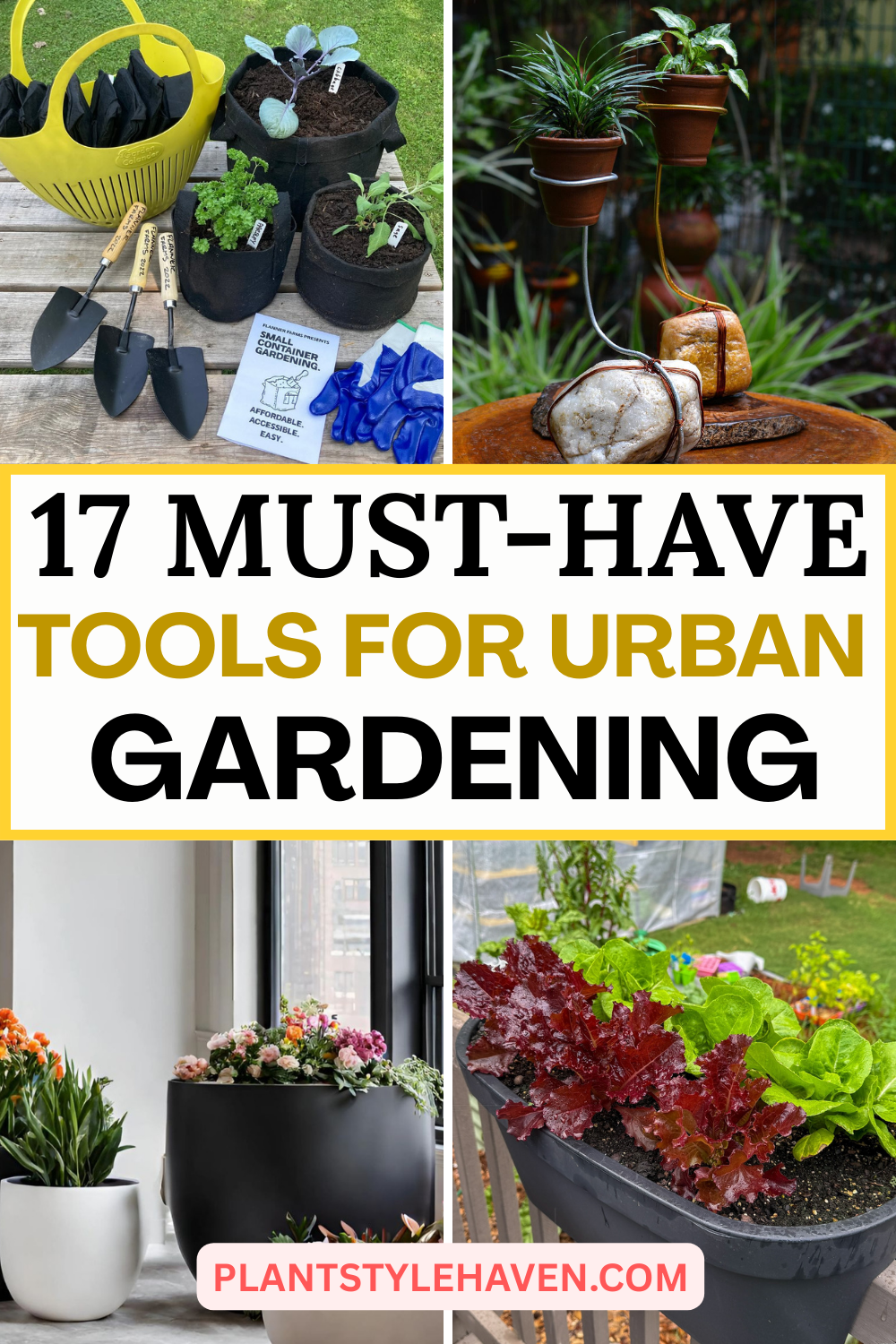 17 Must-Have Tools for Urban Gardening Success