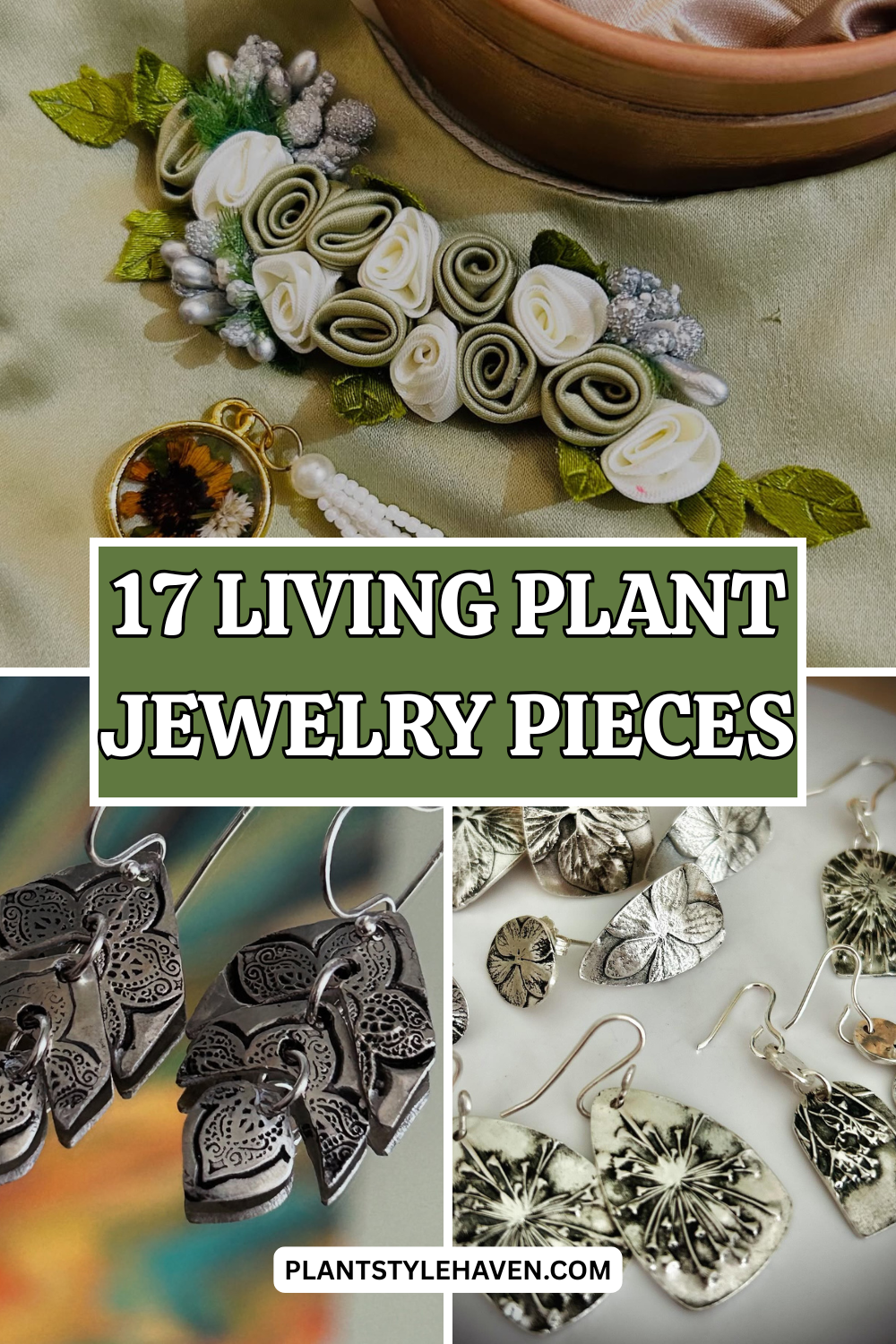 17 Stunning Living Plant Jewelry Pieces for Your Style