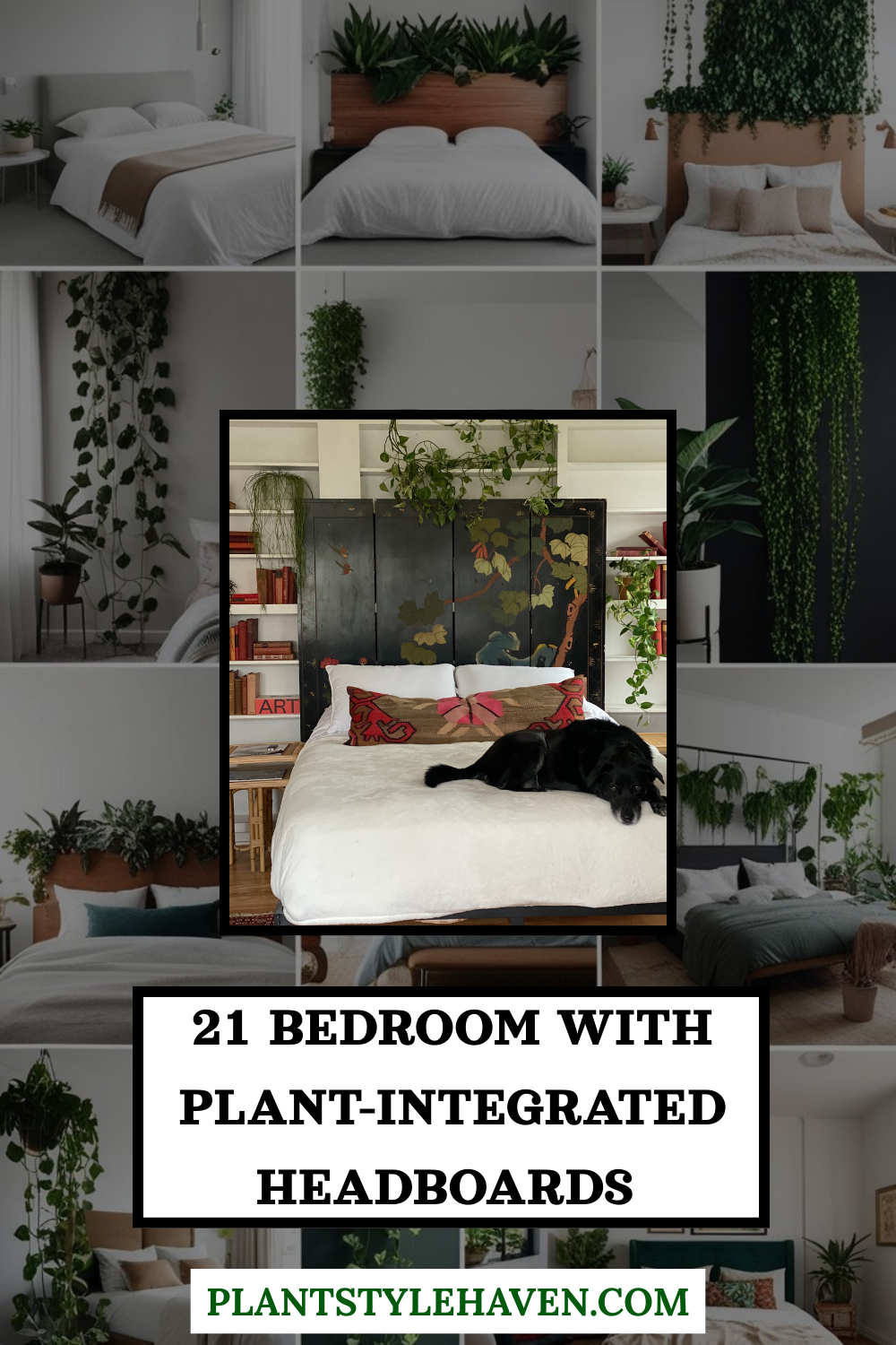 Revitalize Your Bedroom with Plant-Integrated Headboards